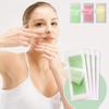 Zelené voskové depilační pásky s Aloe Vera Připravené k použití Odlepovací Obličej Obočí Rty Nedráždivé 1/5/10/20 Malých kousků