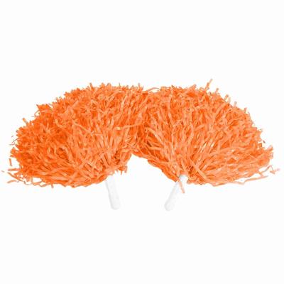 Cheerleader Pom Poms Squad Cheer Sports Party Dance Useful Accessories (orange)