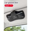 Per Mercedes-Benz AMG Classe A C E V R GLC SLK SL Vito Visiera Auto Clip Porta Occhiali in Pelle PU Porta Occhiali da Sole Porta Occhiali