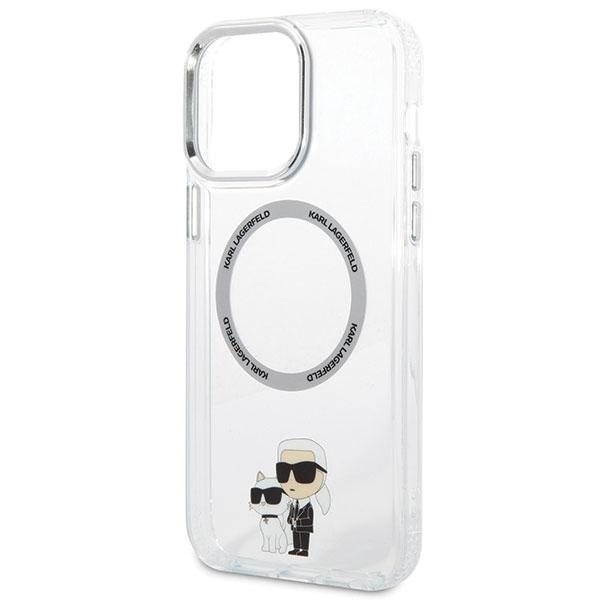 Karl Lagerfeld Klhmp13Xhnkcit Iphone 13Pro Max 6,7 Hardcase Transparent Iconic Karl&Choupette Magsafe