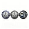 CRY1 ABS Car Styling Steering Wheel Center Emblem Badge Sticker For Mercedes Benz C260 C200 C180 GLA/E/C Class E43 E260 E300 E320