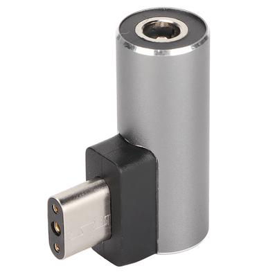 PD DC Charging Converter 230W Female Input To 3 Pin Male 90 Degrees 5.5mmx2.1mm Laptop Charging Converter Adapter