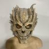 Skull warrior mask is selling well diy Costume Props Halloween Latex Mask