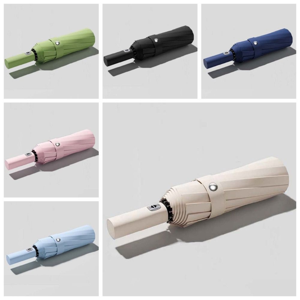 High-end Automatic Umbrella UV Protection Large Size Brolly Dual-use Folding Umbrella  Daily Use