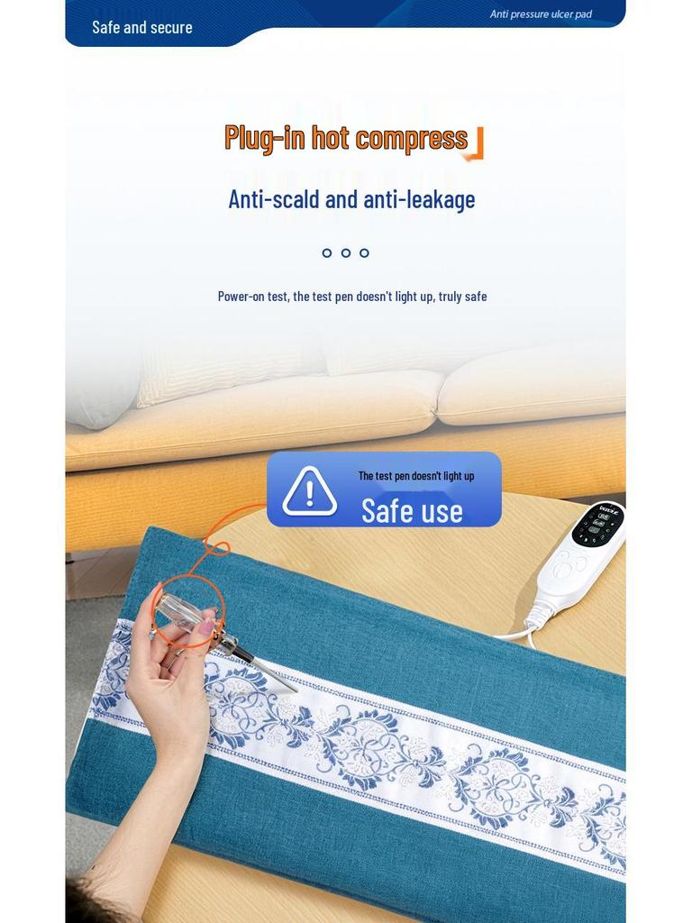 Electric Sea Salt Heat Therapy Pack - Full Body Heating and Moxibustion Physio Bag