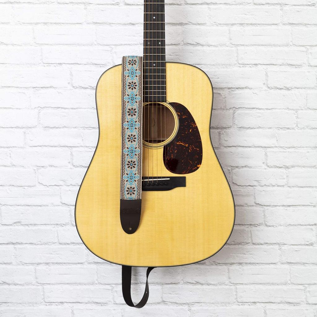 MARTIN 18A0084 RETRO WOVEN STRAP BLUE Guitar Strap
