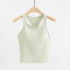 Women's Original Ebb Yoga Vest: I-Shaped Quick-Dry Sportswear with Chest Pad for Running and Fitness