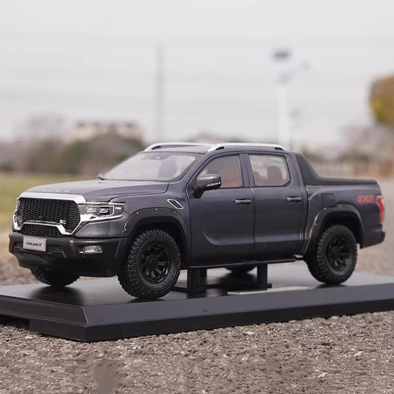 1: 18 original FOTON TUNLAND V off-road vehicle pickup alloy simulation car model collection gift toy