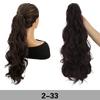 MISSQUEEN Synthetic Claw Drawstring Ponytail Ponytail Wig Extensions  Long Wavy Ponytail High Temperature Fiber For Women Cosplay Party Wear