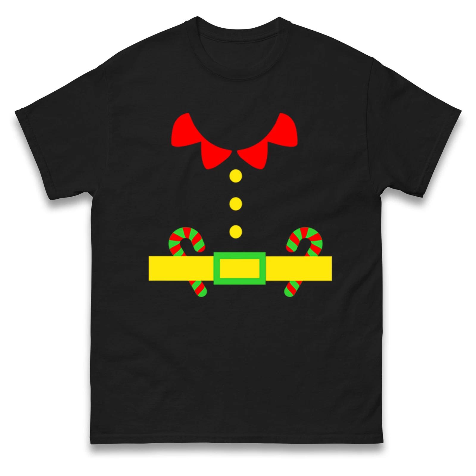 Elf Suit Christmas T Shirt,Offensive Christmas Tee,Ugly Christmas Tee 3XL