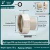 1-Inch All-Copper PPR20 Solar Water Heater Union Fittings with Female Thread, Hot Melt Pipe Connector 25 & 32.