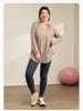 Women's Plus Size Hooded Yoga Top - Flattering, Breathable, Quick-Dry Long Sleeve for Fitness