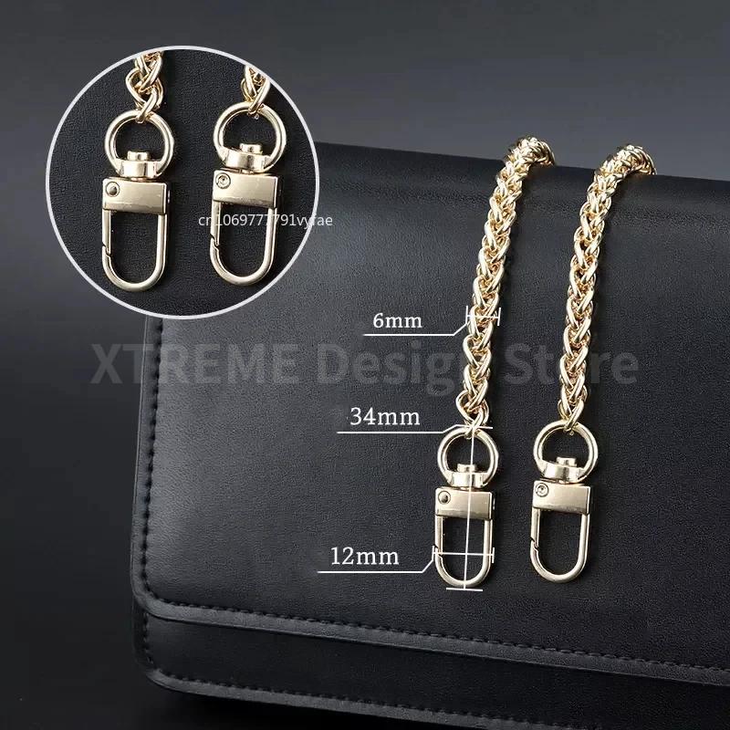 40-120cm Messenger Bag Chain Accessories Replacement for DIY Handmade Handbag Workshop Studio Detachable Straps Bag Strap