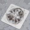 50Pcs Disposable Shower Drain Cover Hair Catcher Shower Drain Mesh Stickers Gray