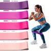 5pcs/Set Red TPE Non Slip Light Resistance Band, Great for Flexibility & Mobility, Suitable for Yoga, Pilates, Resistance Training In Gymnastics
