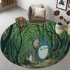 2023 Animation Cartoon 3D Rugs Round Mats Round Rugs Bathroom Mats Home Decoration Kitchen Rugs Living Room Rugs Non-slip Rugs