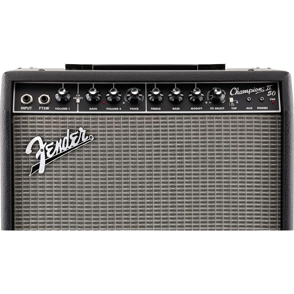 Fender Electric Guitar Amp Champion™ II 50, 100V JP