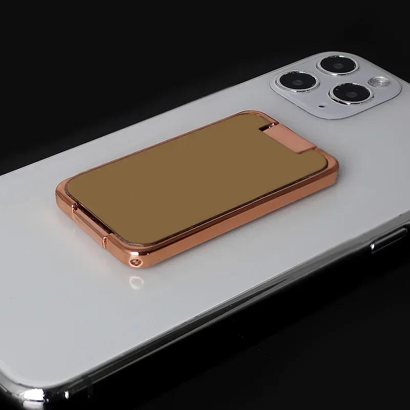 Mobile Phone Finger Ring Holder Foadable Stand Retractable Desktop Magnetic Bracket for IPhone 15 14 Ablet Phone Accessories