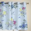 Blume Vogel Blatt Fenster Vorhang Wohnzimmer Luxus Volant Vorhang für Schlafzimmer Zuhause Küche Dekor Vorhang