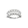 Xian Can 2026 S925 Silver Pave-set Square Diamond Ring: Simple, Fashionable, High-End Style