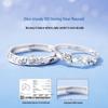 The Little Prince and Rose 925 Silver Couple Rings