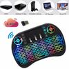 2.4G Air Mouse With Touchpad Keyboard I8 Arabic French Mini Wireless Keyboard For Pc