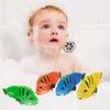 Clockwork Swinging Fish Toys Lovely Design Cartoon Fish Toys Realistic Fish Movement Bathtub Toys Easy To Use for Kids Children