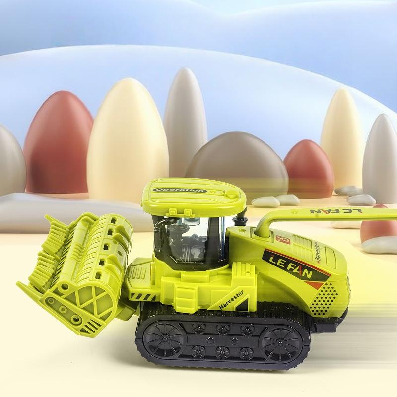 1Pcs Dump Truck Crane Engineering Inertia Car Toy Manual Skills Development Inertial Gliding City Construction Excavator Models