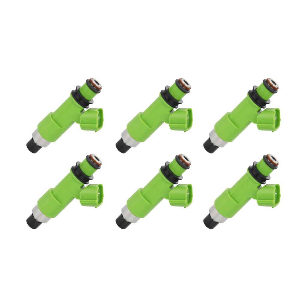 6Pcs Fuel Injector For Subaru Legacy 2010-19 Tribeca 2008-2014 16611-AA740