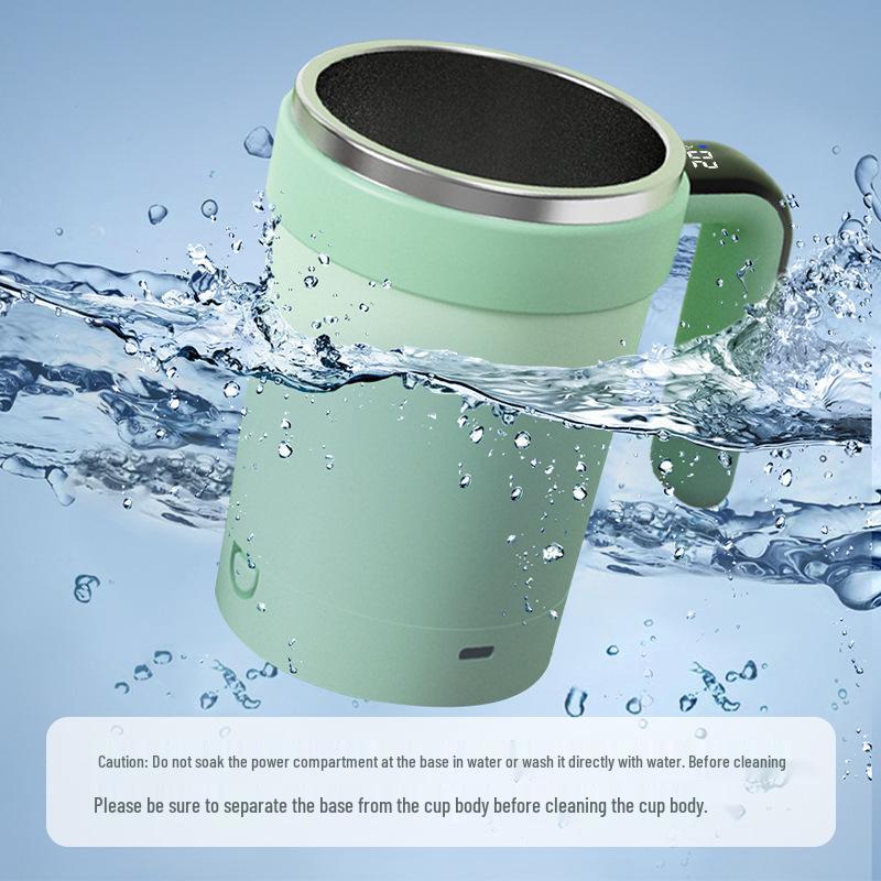 Smart Portable Mixer: Electric Coffee Cup & Magnetic Protein Shaker