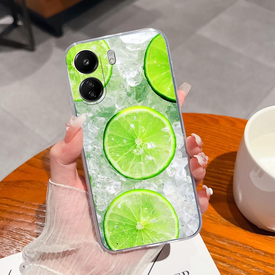 

Чехол для Xiaomi Redmi K70E K60 Ultra Note 13 Pro + 12S 13C A3, чехлы для телефонов, силиконовые прозрачные защитные чехлы из ТПУ, модные этикетки, задняя крышка для Redmi Redmi Note 13 Pro+ 5G