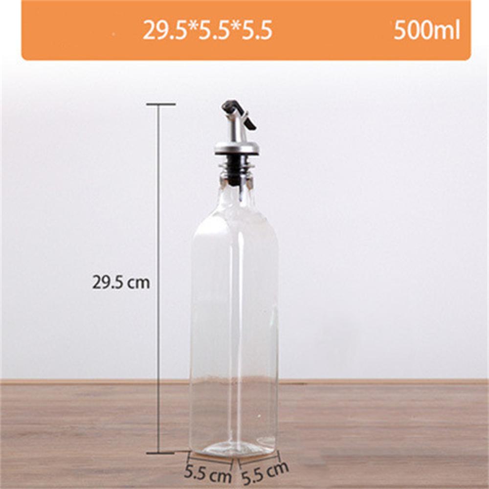 150ml/250ml/500ml Seasoning Bottle Oil Pot Leak-Proof Kitchen Oil Bottle Oil Can Sesame Oil Soy Sauce Vinegar Pot Plastic Bottle
