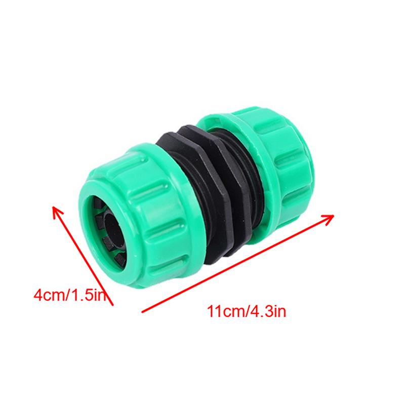 Garden Watering Hose Plastic Quick Connector Double Male Coupling Joint Adapter Extender