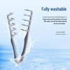 Korean Style Men's Cross-Textured Hair Styling Comb for Fluffy Roots and Bangs