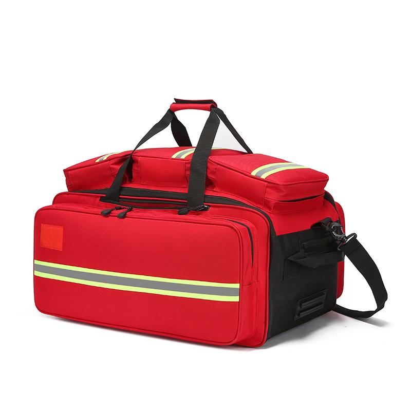 Waterproof Large Capacity Emergency Rescue Backpack for Epidemic Prevention and Disease Control красный