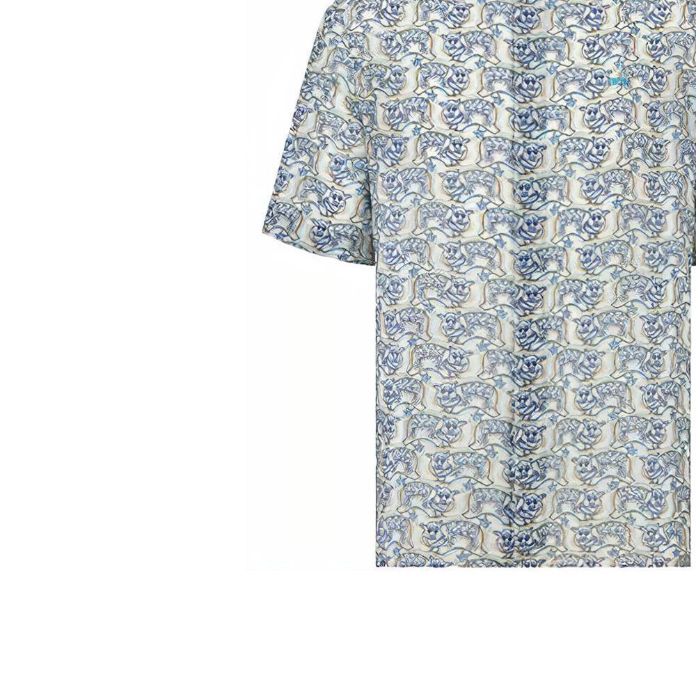 DIOR x KENNY SCHARF Collaboration FW21 Shirt Men's Multicolor 193C545B5262-C075