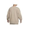 Nike Club Oversize Logo Pattern Crewneck Pullover Sweatshirt Men Sweatshirt Khaki HJ1820-247