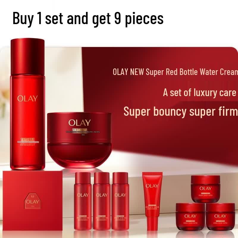 Olay Ultra Red Bottle Essence Water & Cream Anti-Aging Set