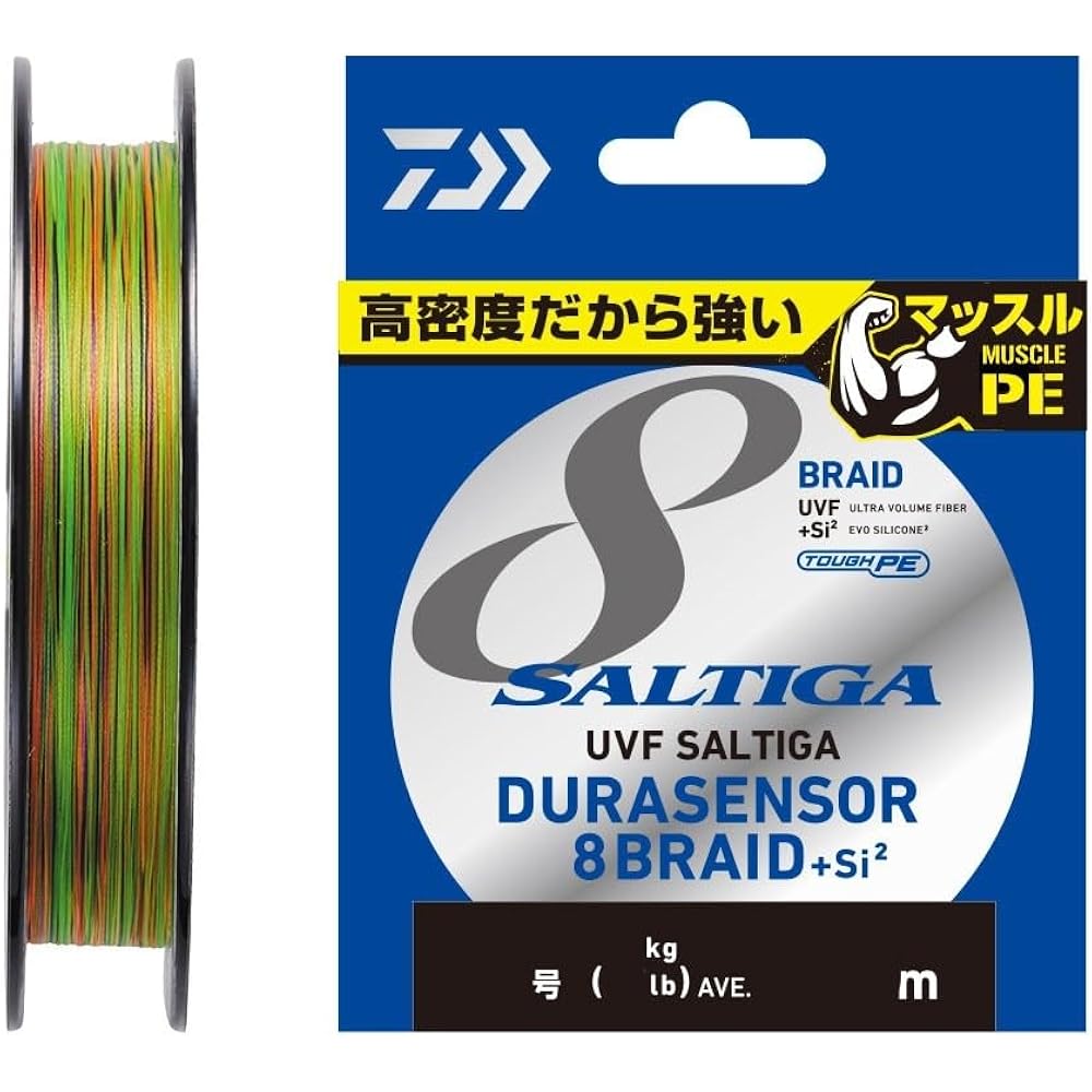 

Daiwa (DAIWA) PE Line UVF Salt Gadura Sensor x8+Si2 1.2 300m Multi Color