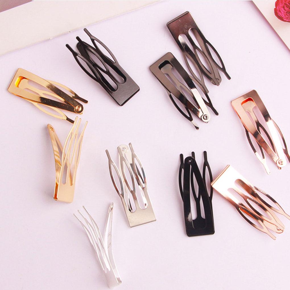 Hair Ornaments Sturdy Premium Iron Material Useful Side Clip Girl Supplies Portable Snap Fastener Clip for Baby Women Girls Lady