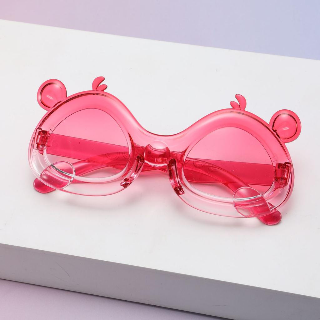 Children'S Fun Cartoon Children'S Sunglasses Bow Decoration Children'S Glasses Uv-Proof Baby Sunglasses