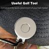 Spona na golfovou čepici Magnetický držák na značkovač golfových míčků Muži Ženy Golfové čepice Kalhoty Tašky Průzory Opasky Kovová spona Golfové doplňky Nadšenci Dárek