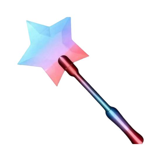 14-Inch 3D Printed Tap to Pay Star Wand Contactless Payment Universal NFC Credit Card Holder Plastic Star Shape Wand Toy