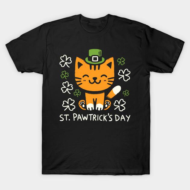

Men Black Print T-shirt Funny St. Patricks Day No-Cut Transfer Paper Print Cotton Tshirt 4XL чорний