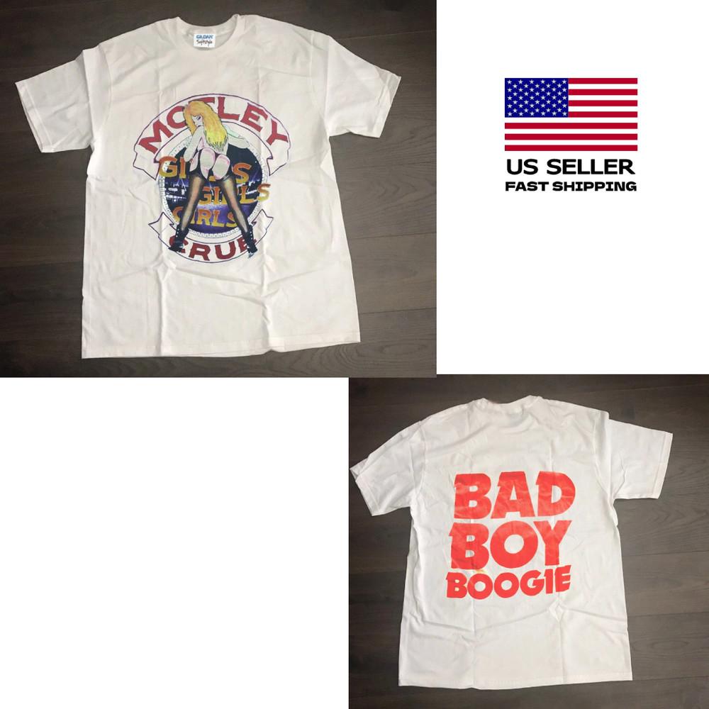 

Vintage Motley Crue Girls Girls Girls 2 Sides , Retro 80S Style Rock Tee Unisex T-Shirt XXXL