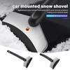 Car Ice Scraper Snow Removal Shovel Stainless Winter Accessories For Abarth Freemont Strada 500x Grande Punto Ducato Stilo Palio