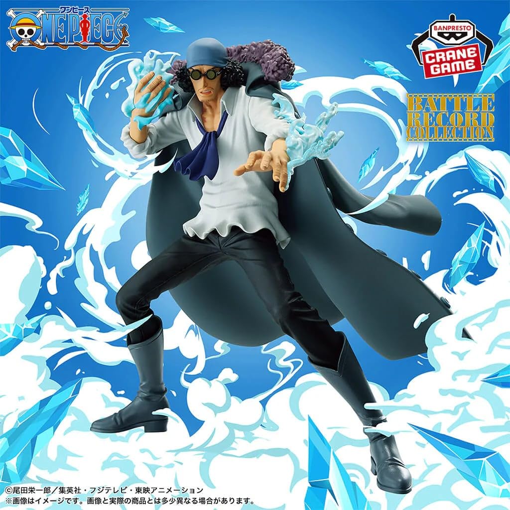 BANPRESTO Коллекция Battle Record One Piece - Фигурка Кузана - Импортировано из Японии КОЛЛЕКЦИЯ BATTLE RECORD Прибл.. 15см