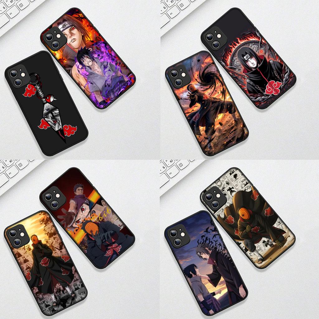 Sasuke Narutos Obito Uchiha Tobi Itachi Cover for Xiaomi Redmi Note 12 10 11 9 8 Pro 10C 12C 9T 9A Note11 Note12 5G 4G Case