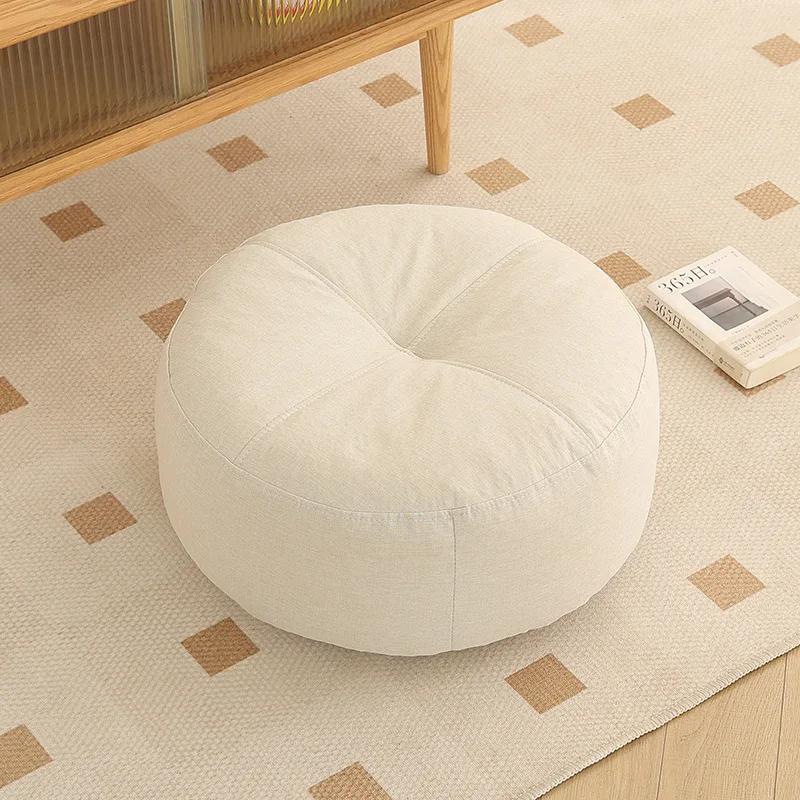 40x40x15cm Floor Cushions Thick Small Sitting Pier Square/Round Pouf Lazy Cushion Home Sofa Bay Window Decor Lattiatyynyt