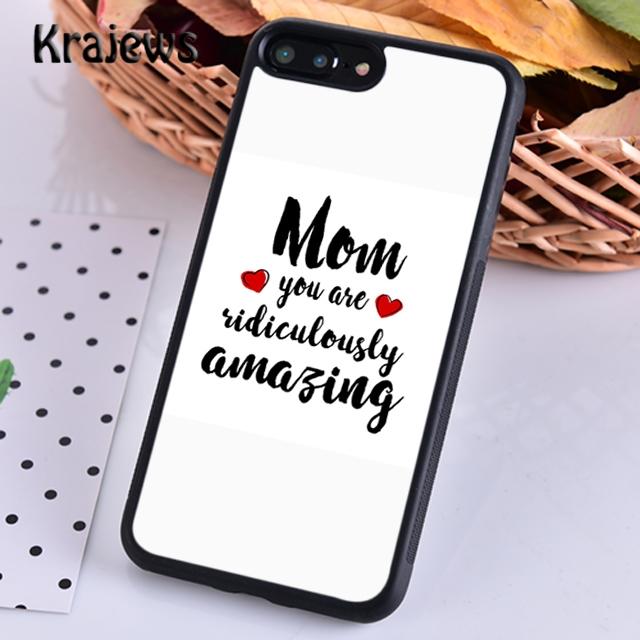 mom mother's day For iPhone 17 Air 16 Phone Case Cover 15 14 plus 12 13 pro max coque Shell Fundas